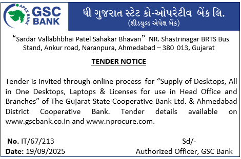 Tender 19-09-2025